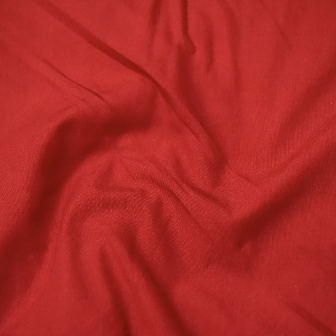 Red Munga Silk Unstitched Banarasi Suit Fabric