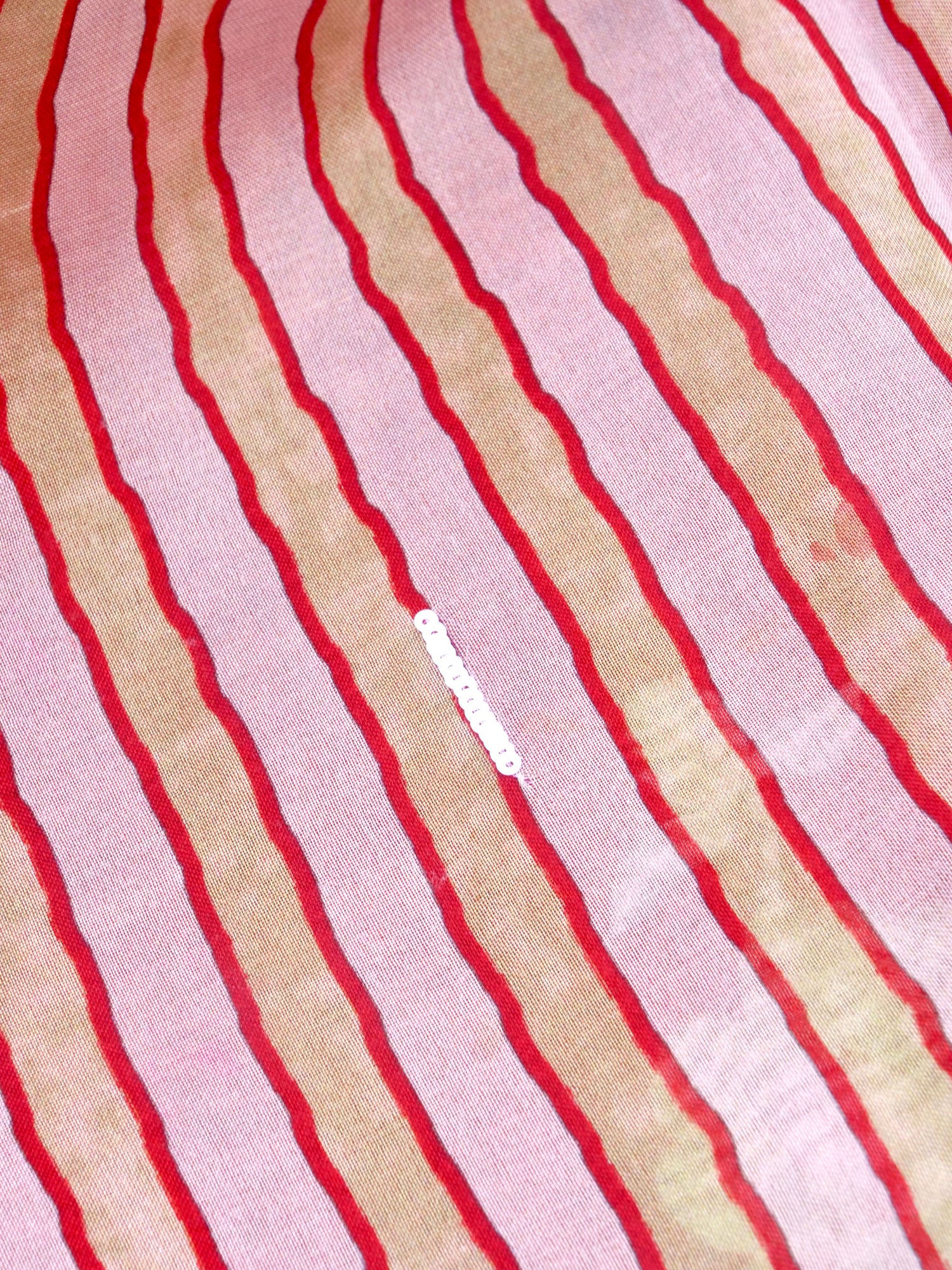 Red Pure Organza Saree with Hand Embroidry