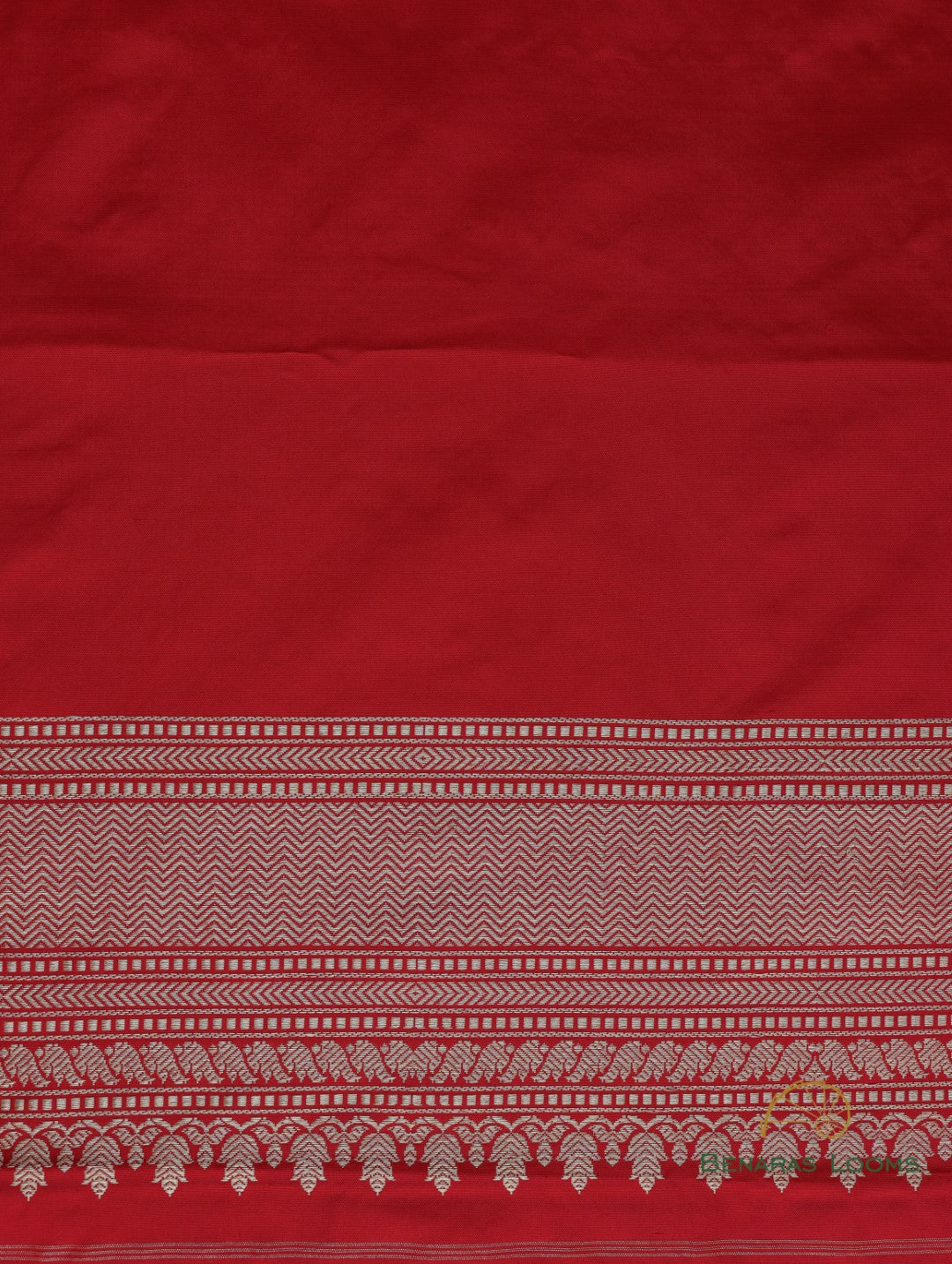 Red Handwoven Pure Kataan Silk Banarasi Saree